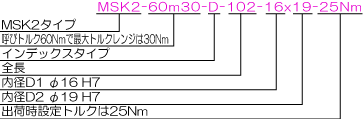 MSK1/MSKP型式